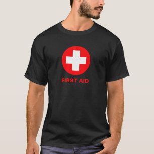 Camiseta Primeros auxilios - Médico (Cruz) - Ambulancia, Ay