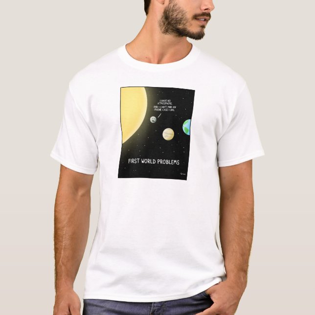 Camiseta Primeros problemas del mundo (Anverso)