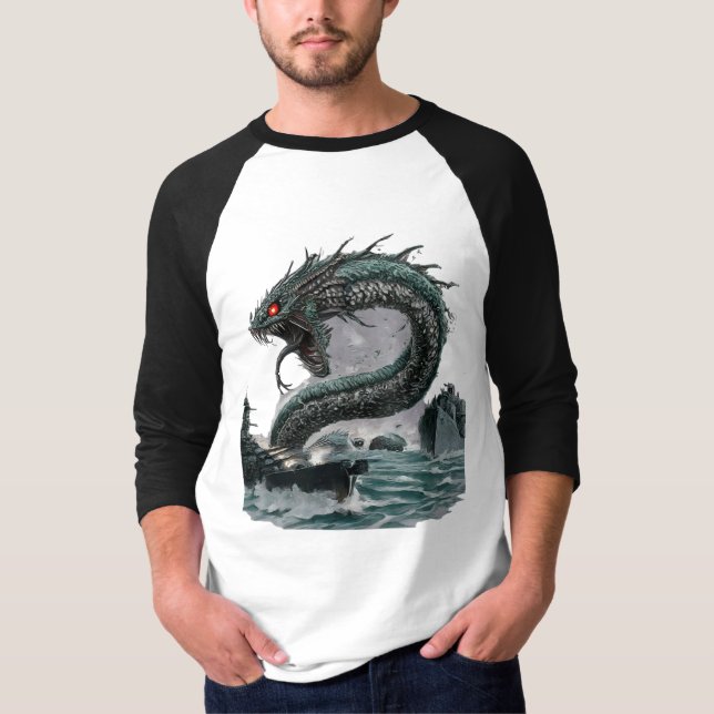 Camiseta Primeval Hunter | Skeleton Dino Attack Tee (Anverso)