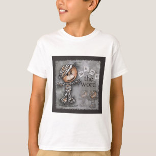 Camiseta Primitiva momia-Mamá la palabra