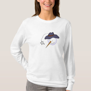 Camiseta Primitive Snowman de Navidades curos