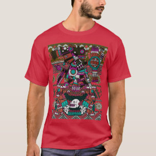 Camiseta Primitivo nativo azteco 