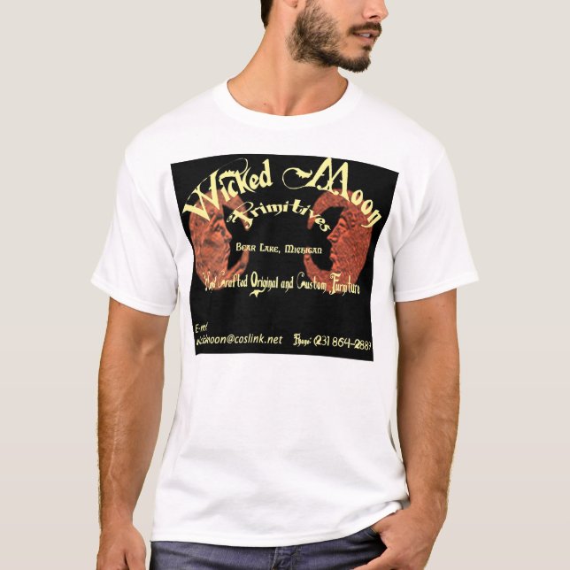 Camiseta Primitivos traviesos de la luna (Anverso)