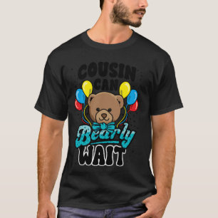 Camiseta Primo Baby Shower Bear Lover puede anticipar Gend