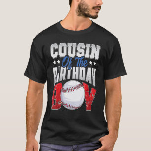Camiseta Primo cumpleaños de béisbol Boy Baller familiar po