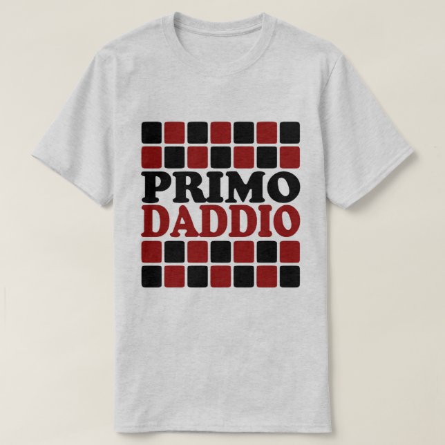 Camiseta Primo Daddio (Diseño del anverso)