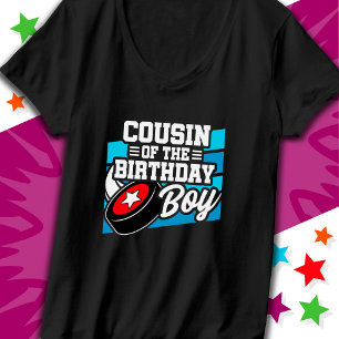 Camiseta Primo de Fiesta de Hockey Infantil Divertido del n