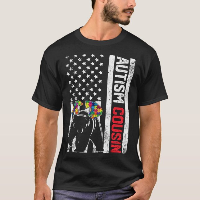 Camiseta Primo de la bandera de Estados Unidos: Apoyo a la  (Anverso)