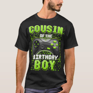 Camiseta Primo de la Bir de Videojuego de Birthday