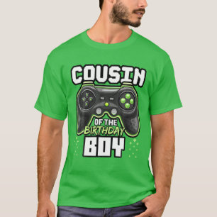 Camiseta Primo De La Bir De Videojuegos De Cumpleaños