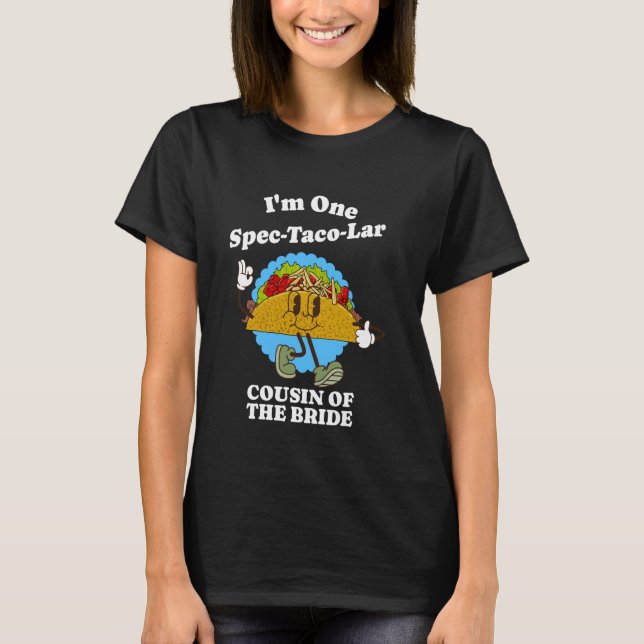 Camiseta Primo de la divertida familia del Taco Wedding (Anverso)