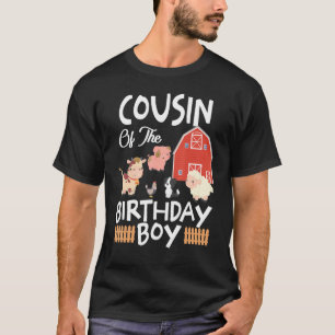 Camiseta Primo De La Familia Natal BoyFarm Animal B Day