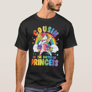 Camiseta Primo de la Princesa de Cumpleaños Chica Teen Dabb