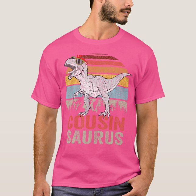 Camiseta Primo de Primo de Dino Rex Saurus Dinosaur Gir (Anverso)
