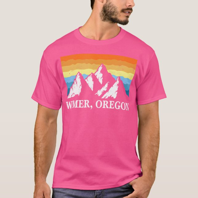 Camiseta Primo de recuerdo de Wimer Oregon para la excursió (Anverso)
