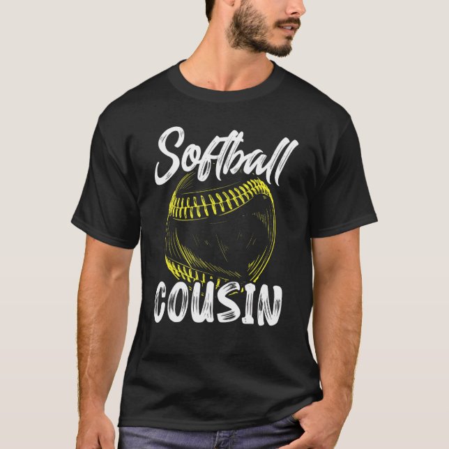 Camiseta Primo De Softbol Para Hombres Fa De Jugadores De F (Anverso)