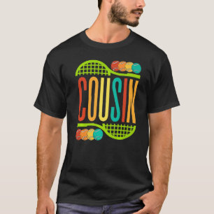 Camiseta Primo de tenis Racket Balls Hombres Deportivas Cou