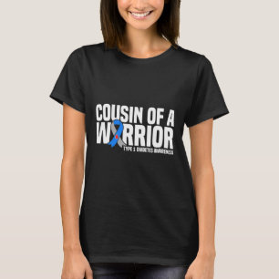 Camiseta Primo De Un Guerrero De Tipo 1 Conciencia Sobre La