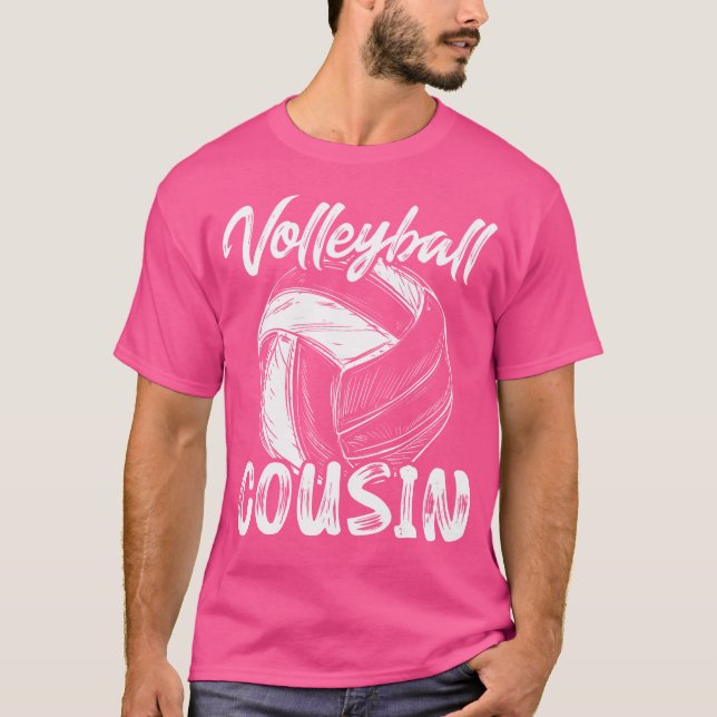 Camiseta Primo De Voleibol Para Hombres Voleibol De Familia (Anverso)