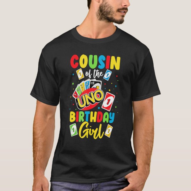 Camiseta Primo del Chica de cumpleaños Uno Daddy Papa Fathe (Anverso)