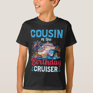 Camiseta Primo del cumpleañero divertido regalo de crucero