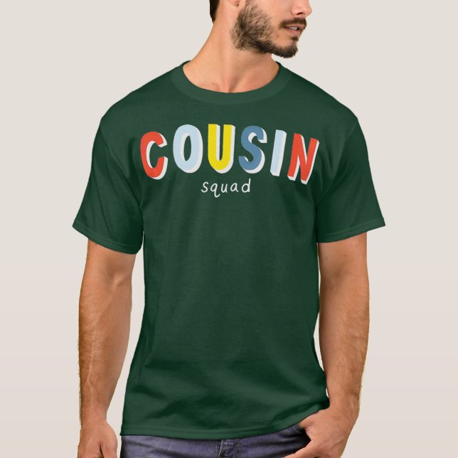Camiseta Primo del Escuadrón de Primos (Anverso)