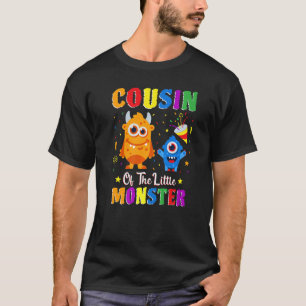 Camiseta Primo Del Nacimiento De La Familia De Los Monstruo