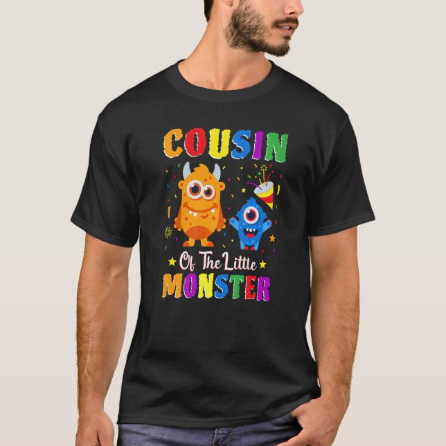 Camiseta Primo Del Nacimiento De La Familia De Los Monstruo (Anverso)