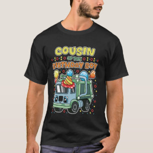 Camiseta Primo del Niño de Cumpleaños Reciclando Basura Eco