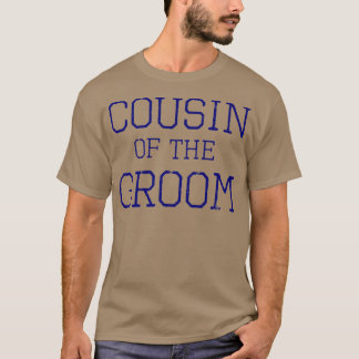 Camiseta Primo Del Partido De La Boda Coordinadora De Groom
