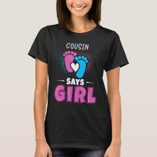 Camiseta Primo Dice Revelación Del Sexo Del Bebé Mujer Ropa