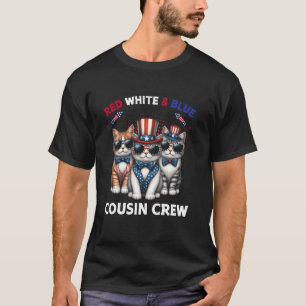 Camiseta Primo Equipo Rojo Blanco Y Azul 4 De Julio Diverti