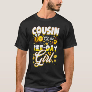 Camiseta Primo Gracioso Del Chica De Abeja Cute Nacimiento 