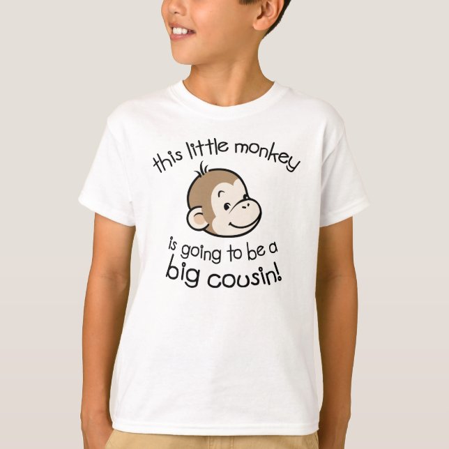 Camiseta Primo grande a ser - cara del mono (Anverso)