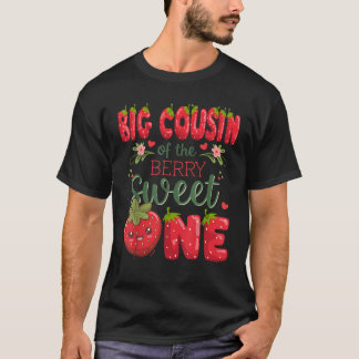 Camiseta Primo Grande De La Fresa Dulce Cumpleaños 1
