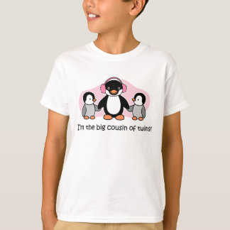 Camiseta Primo grande de la invitación de los gemelos