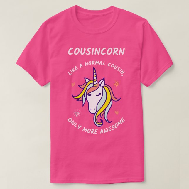 Camiseta Primo III Primo asombroso Unicornio (Diseño del anverso)