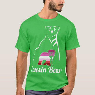 Camiseta Primo lesbiana LGBT: Bandera del Orgullo Lesbiano