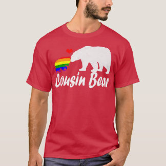 Camiseta Primo Lgbt Oso Orgullo Gay Derechos Iguales Arcoir