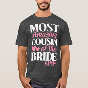 Camiseta Primo más asombroso del Boda de novias