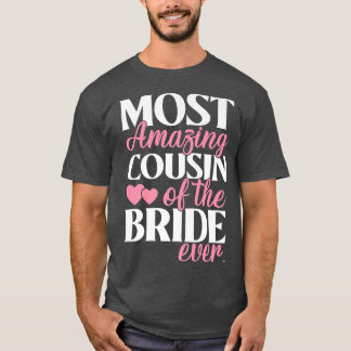 Camiseta Primo más asombroso del Boda de novias