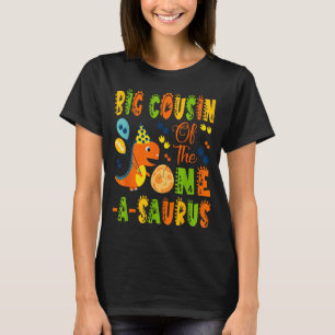 Camiseta Primo mayor del one-a-saurus cumpleaños 1