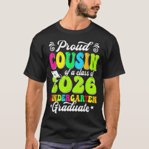 Camiseta Primo orgulloso de un graduado de la clase de 2026