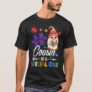 Camiseta Primo Orgulloso De Un Puzzle Gnome Especial Autism