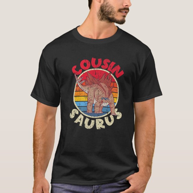 Camiseta Primo Saurus I Stegosaurus Stenops I Family Match (Anverso)