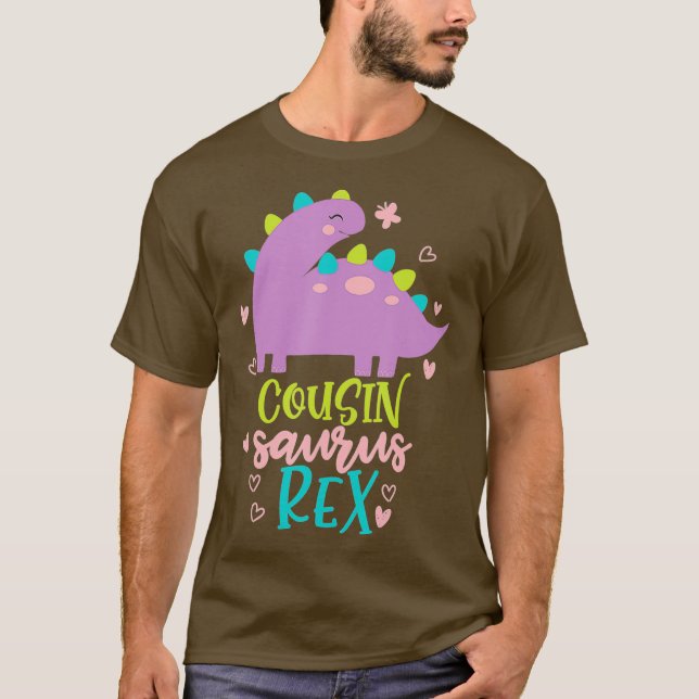 Camiseta Primo Saurus Rex Dinosaur Kids (Anverso)