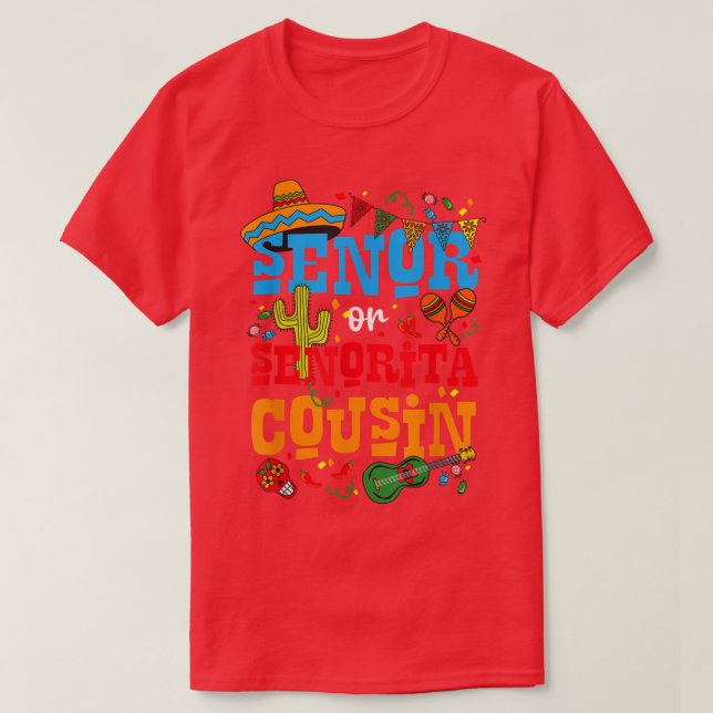 Camiseta Primo Senor O Señorita Para Ser Género Revelan Cin (Diseño del anverso)