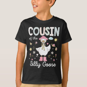 Camiseta Primo Silly Goose Cumpleaños 1 Gráficos Artísticos
