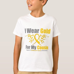 Camiseta Primo tribal de la cinta del oro del CÁNCER de la