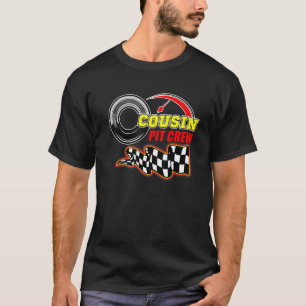 Camiseta Primo Tripulación de Fosa Corredor de Auto Familia
